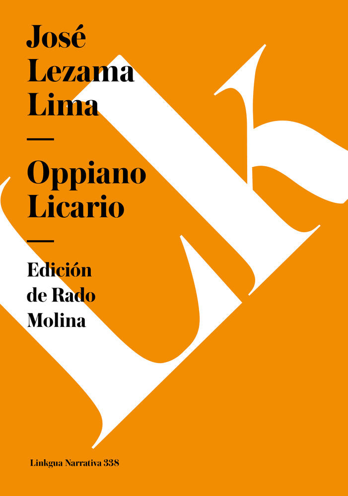 OPPIANO LICARIO, de Lezama Lima, José | portada del libro