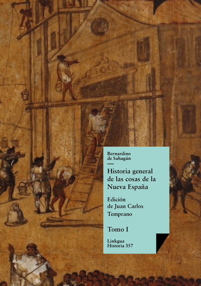 Historia general de las cosas de la Nueva España I, de de Sahagún, Bernardino | portada del libro