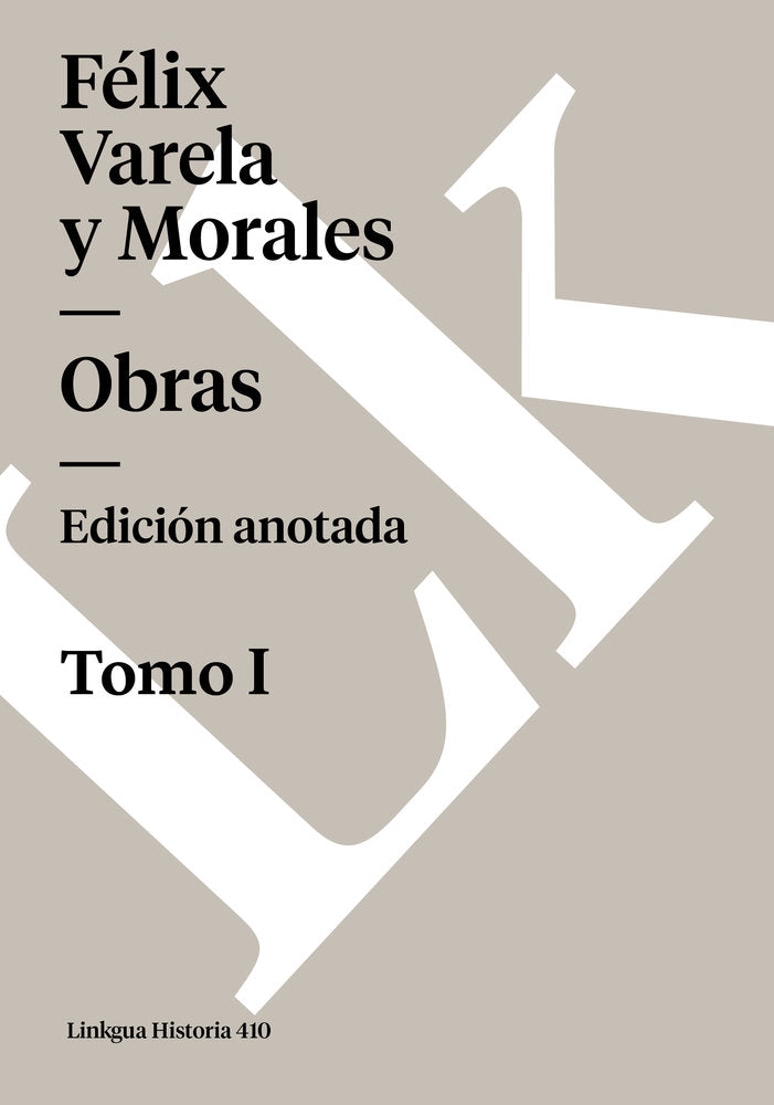 OBRAS I, de Varela, Félix | portada del libro