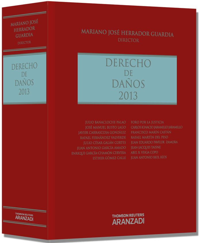 Derecho de Daños 2013, de Herrador Guardia, Mariano José | portada del libro