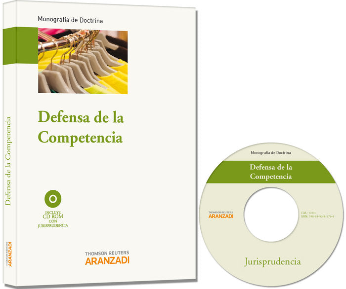 Defensa de la competencia, de Editorial Aranzadi, Redacción | portada del libro