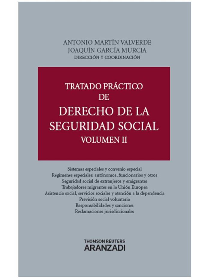 Tratado Práctico de Derecho de la Seguridad Social (Volumen II), de García Murcia, Joaquín | portada del libro