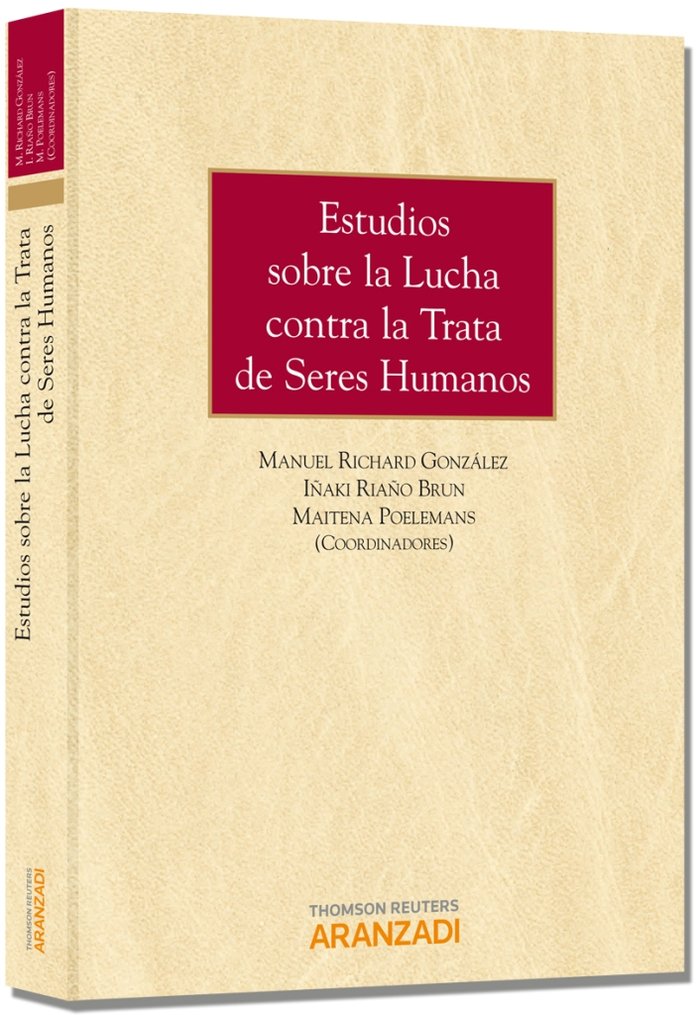 Estudios sobre la Lucha contra la Trata de Seres Humanos, de Poelemans, Maitena | portada del libro