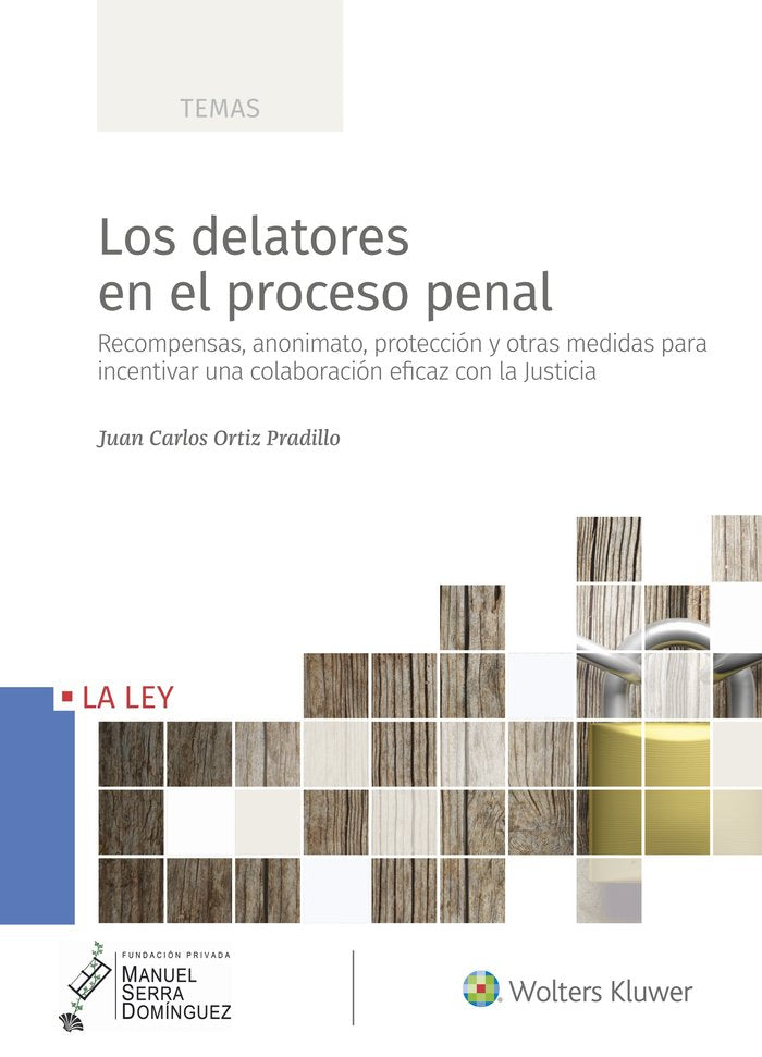 Los delatores en el proceso penal, de Ortiz Pradillo, Juan Carlos | portada del libro