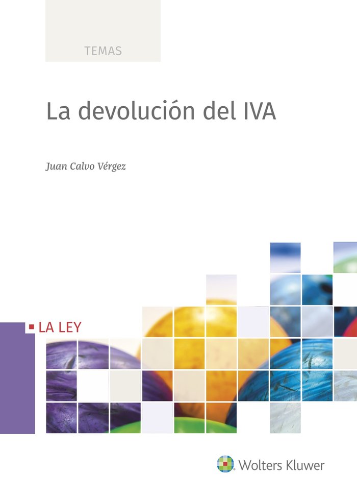 La devolución del IVA, de Calvo Vérgez, Juan | portada del libro