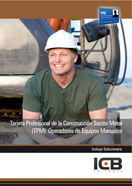Tarjeta Profesional de la Construcción Sector Metal (TPM). Operadores de Equipos Manuales, de Varios autores | portada del li