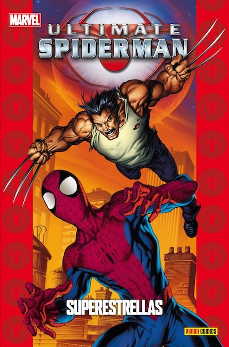 ULTIMATE SPIDERMAN 14: SUPERESTRELLAS, de BENDIS | portada del libro