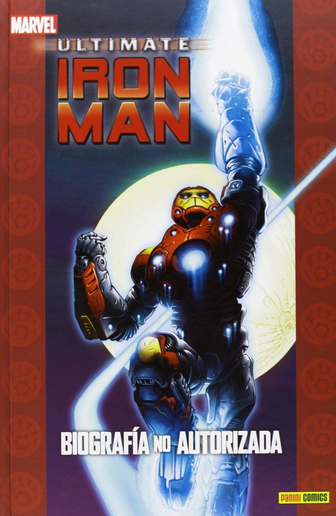 ULTIMATE IRON MAN: BIOGRAFIA NO AUTORIZADA, de CARD | portada del libro
