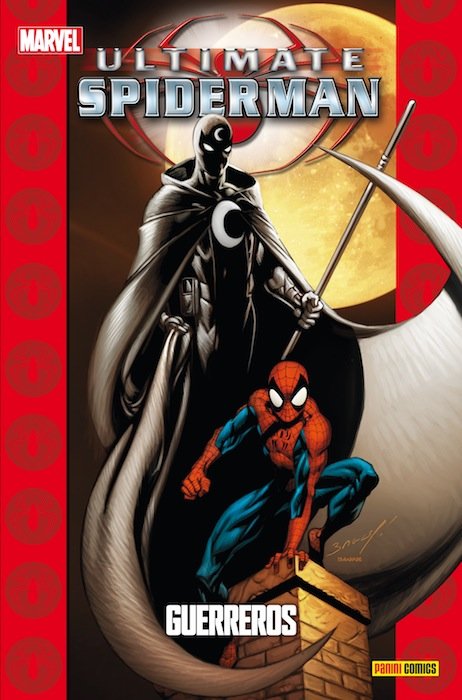 ULTIMATE SPIDERMAN 16: GUERREROS, de BENDIS | portada del libro