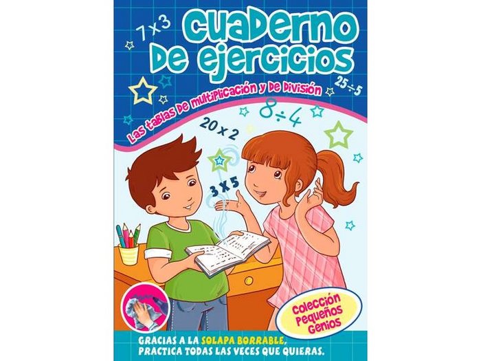 LAS TABLAS DE MULTIPLICACIION Y DIVISION, de AAVV | portada del libro