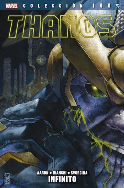 THANOS. INFINITO, de AARON | portada del libro