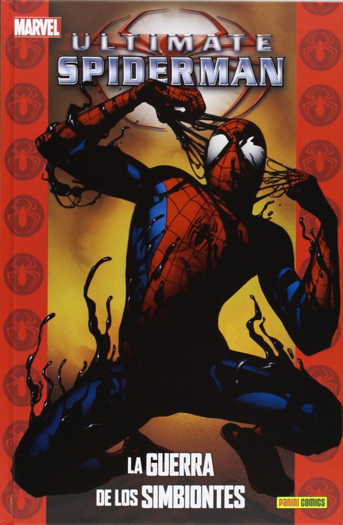 ULTIMATE SPIDERMAN 23: LA GUERRA DE LOS SIMBIONTES, de BENDIS | portada del libro