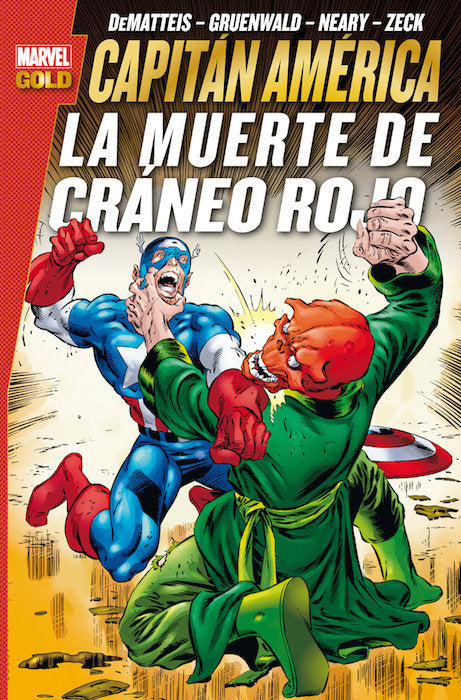 CAPITAN AMERICA: LA MUERTE DE CRANEO ROJO, de DEMATTEIS J M | portada del libro