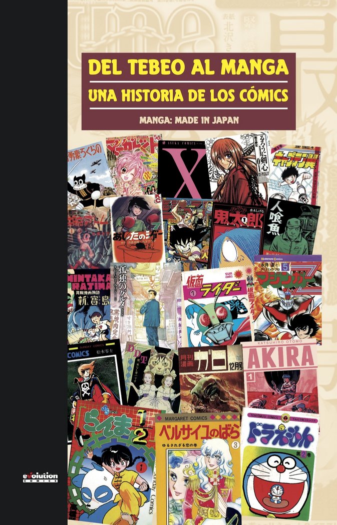 DEL TEBEO AL MANGA UNA HISTORIA DE LOS COMICS | portada del libro