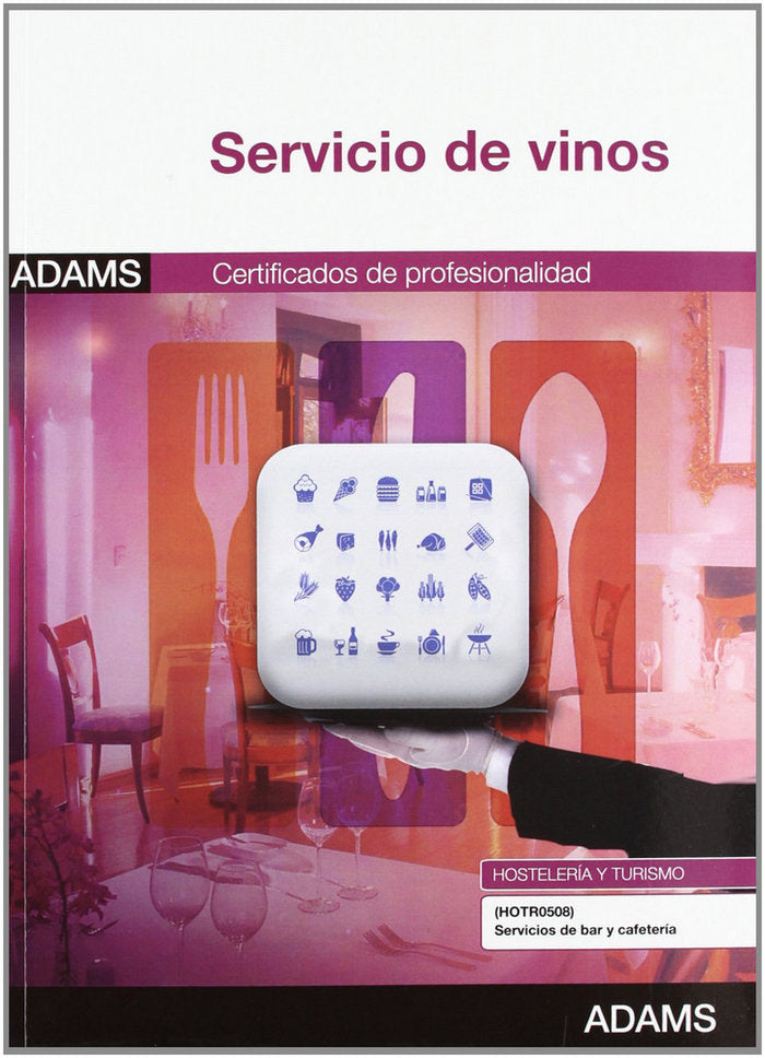 Servicio de vinos. Módulo formativo | portada del libro