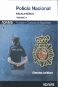 Policía Nacional. Temario 1, de Varios autores | portada del libro
