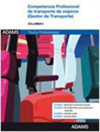 Competencia profesional de transporte de viajeros 1 | portada del libro