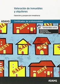 Valoración de inmuebles y alquileres. Unidad Formativa 1922 Certificado de Profesionalidad de Gestió, de Obra colectiva | por