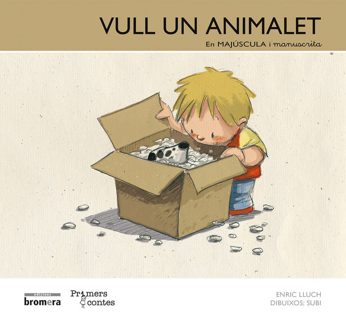 Vull un animalet, de Lluch Girbés, Enric | portada del libro