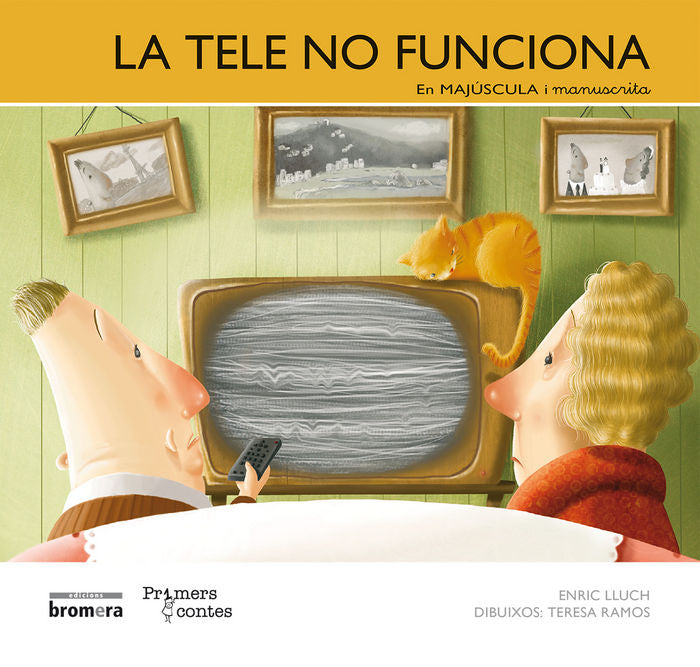 La tele no funciona, de Lluch Girbés, Enric | portada del libro