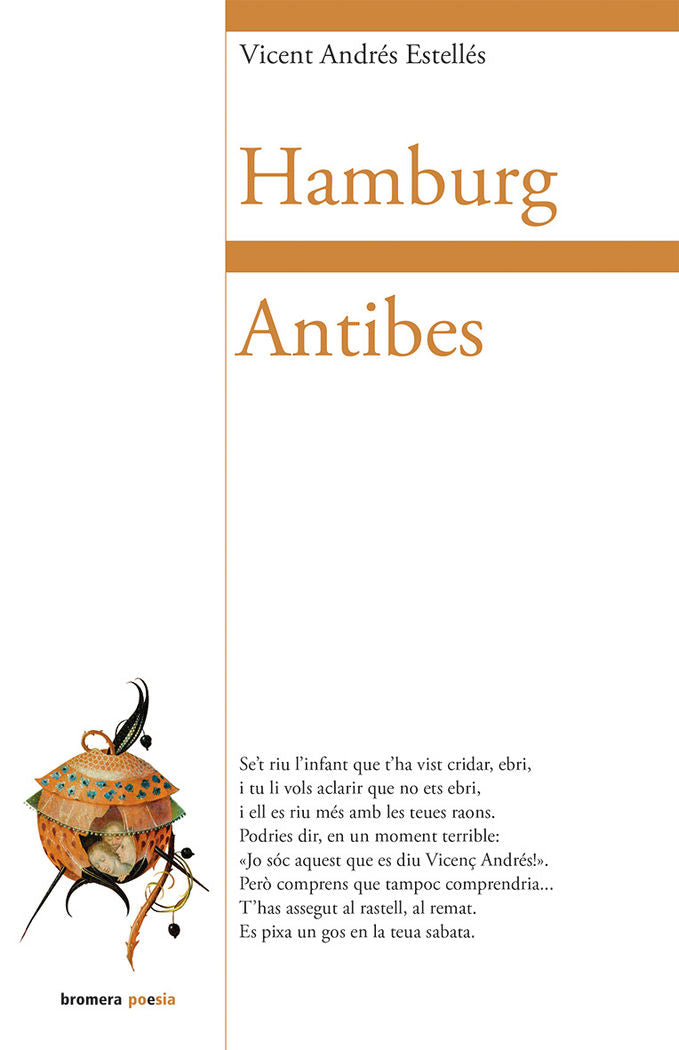 Hamburg. Antibes, de Andrés Estellés, Vicent | portada del libro