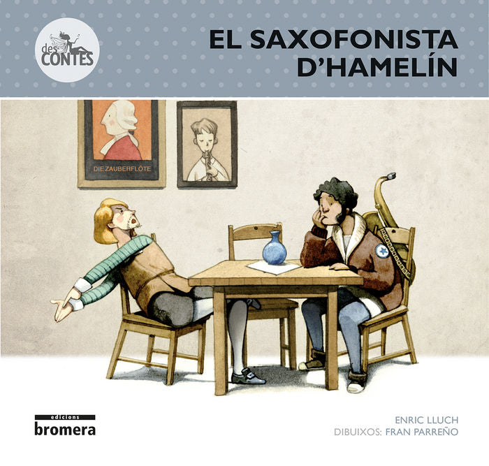 El saxofonista d'Hamelín, de Lluch Girbés, Enric | portada del libro
