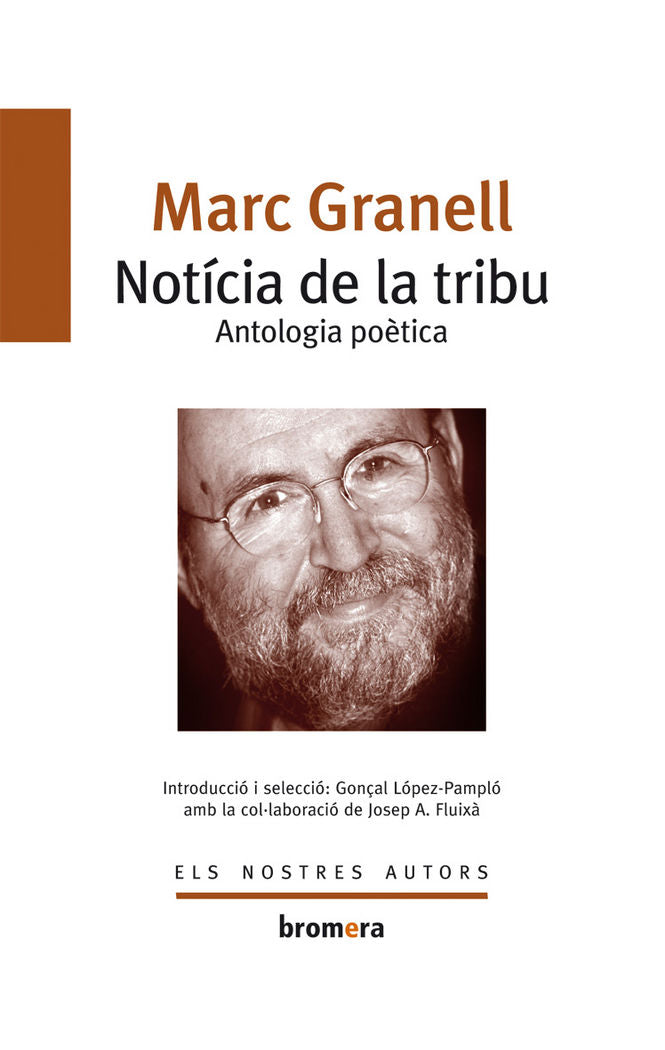 Notícia de la tribu. Antologia poètica, de Marc Granell | portada del libro