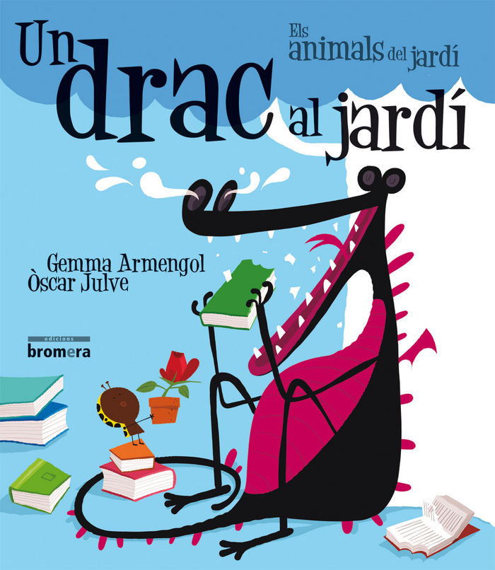 Un drac al jardí, de Gemma Armengol, Òscar Julve | portada del libro