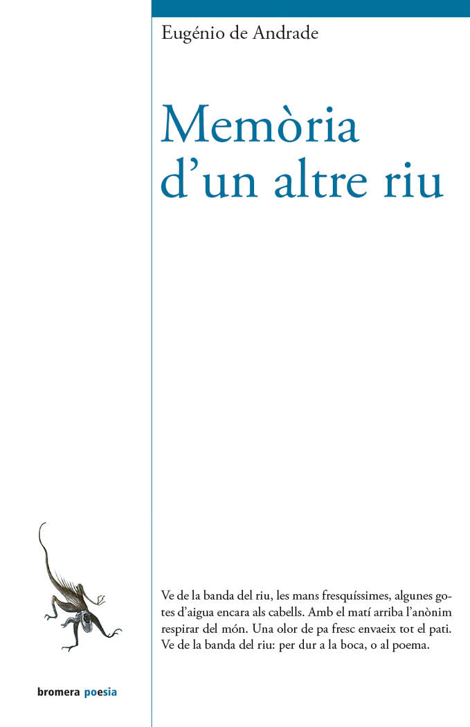 Memòria d'un altre riu, de de Andrade, Eugénio | portada del libro