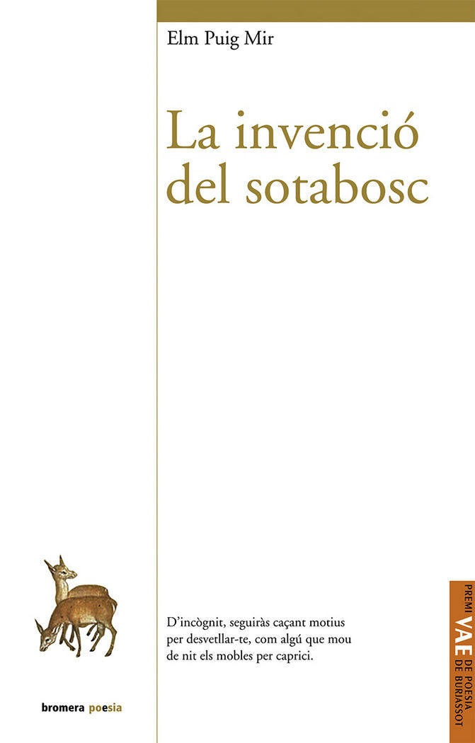 La invenció del sotabosc, de Puig Mir, Elm | portada del libro