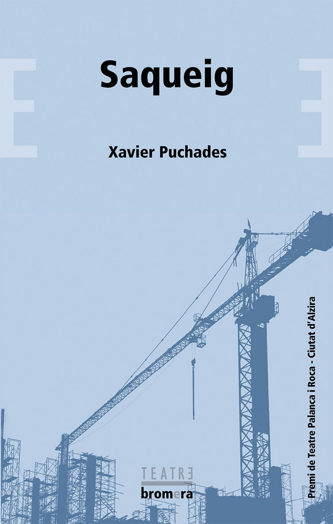 Saqueig, de Puchades Hernández, Xavier | portada del libro