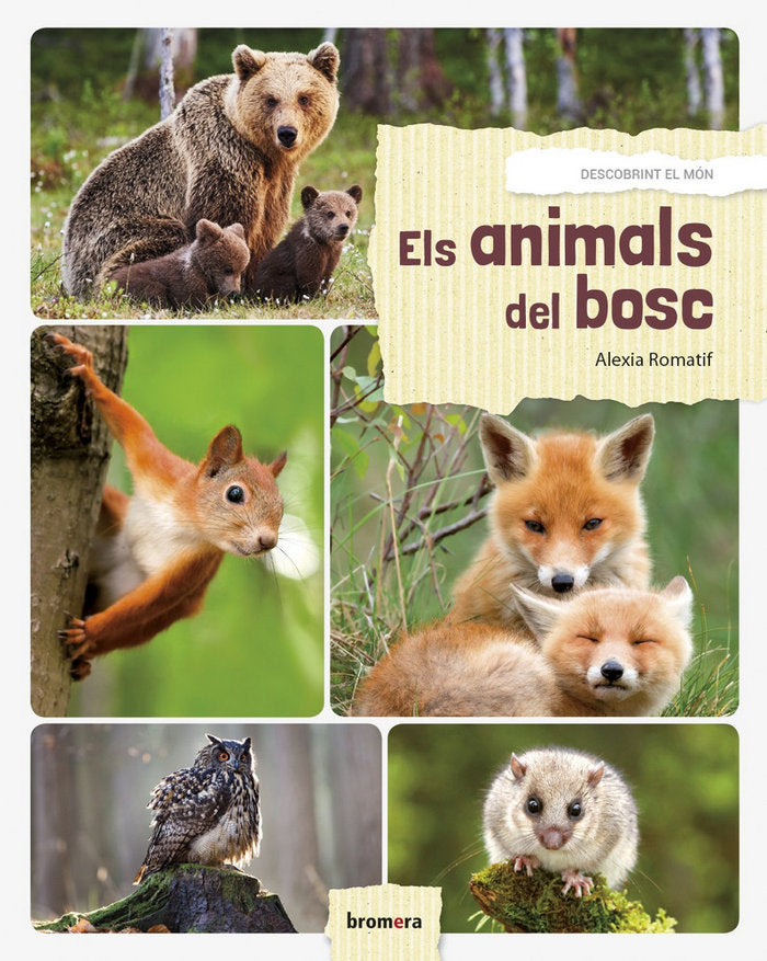 Els animals del bosc, de Romatif, Alexia | portada del libro