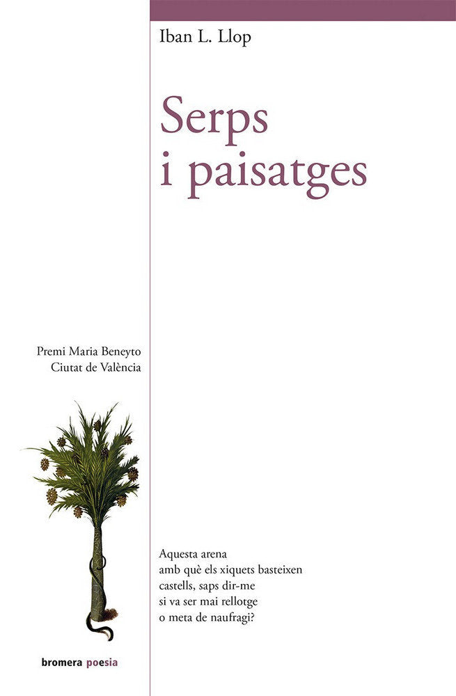Serps i paisatges, de Leon Llop, Iban | portada del libro