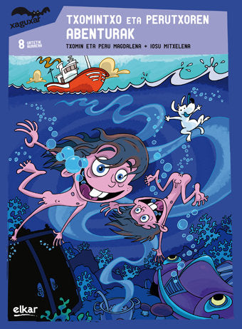 Txomintxo eta Perutxoren abenturak, de Magdalena Arriaga, Peru | portada del libro