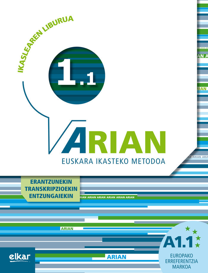 Arian A1.1. Ikaslearen liburua, de Batzuen artean | portada del libro