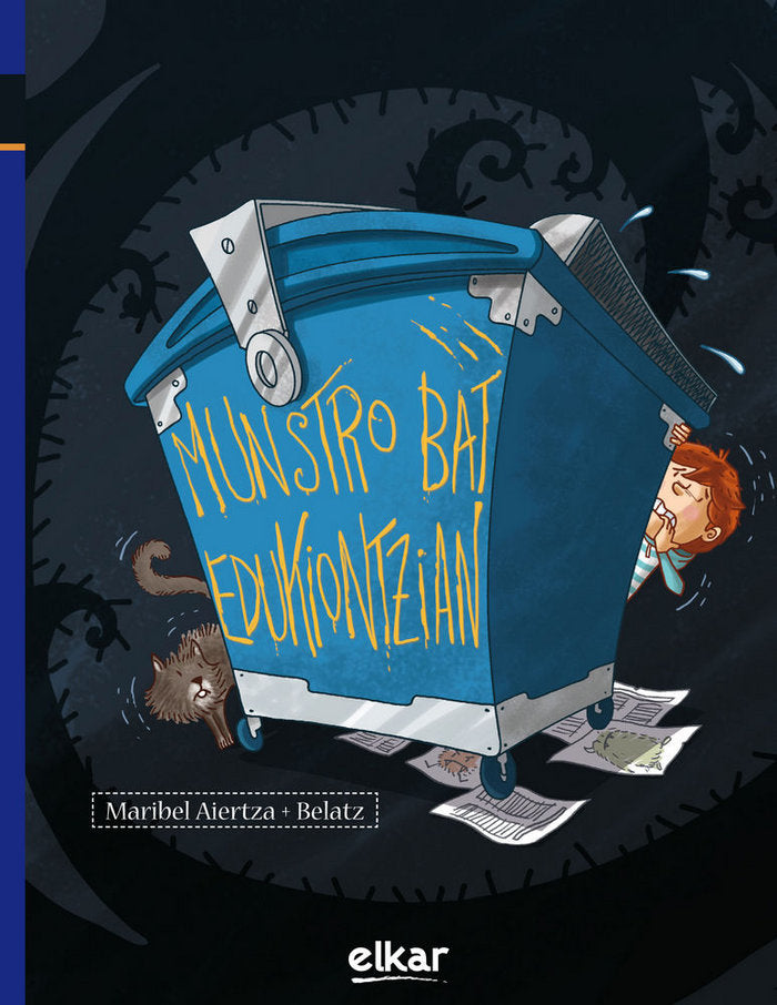 Munstro bat edukiontzian, de Aiertza Rementeria, Maribel | portada del libro