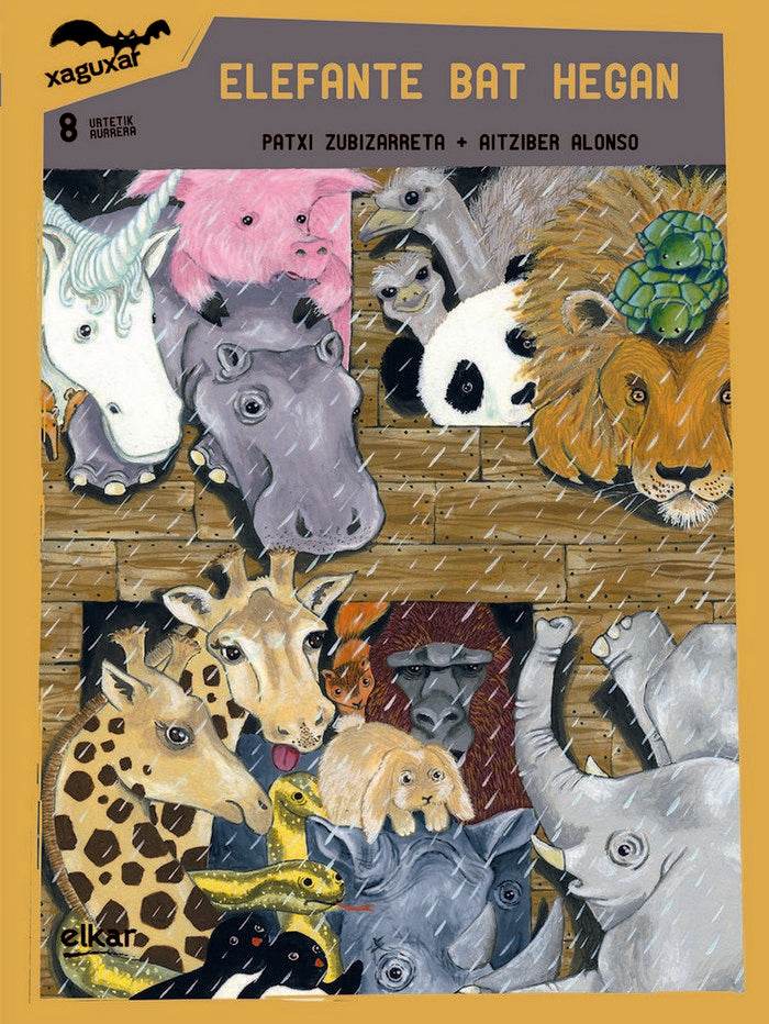 Elefante bat hegan, de Zubizarreta Dorronsoro, Patxi | portada del libro