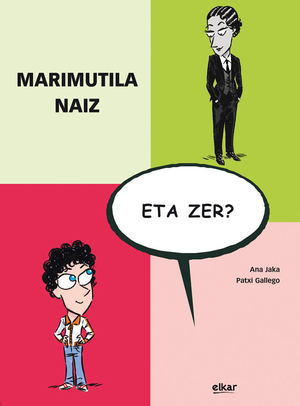 Marimutila naiz, eta zer ?, de Jaka Garcia, Ana | portada del libro