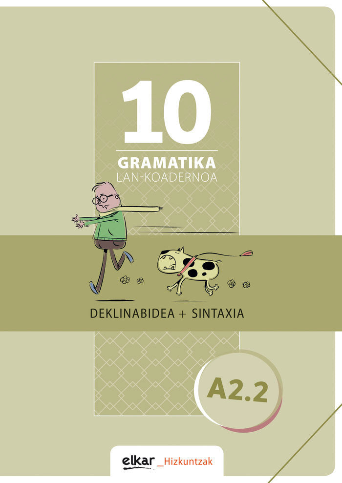 Gramatika. Lan-koadernoa 10 (A2.2), de Varios autores | portada del libro