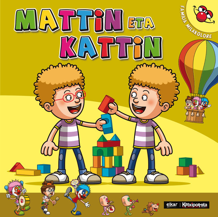 Mattin eta Kattin, de Amuriza Plaza, Miren | portada del libro