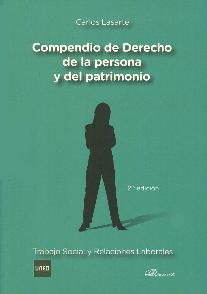 COMPENDIO DE DERECHO DE LA PERSONA Y PATRIMONIO, de LASARTE, CARLOS | portada del libro