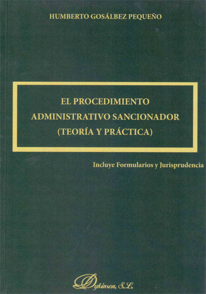 El procedimiento administrativo sancionador, de Gosálbez Pequeño | portada del libro