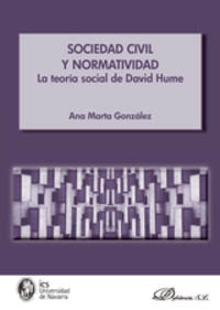 Sociedad civil y normatividad. La teoría social de David Hume, de González González, Ana Marta | portada del libro