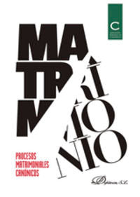 Procesos matrimoniales canónicos, de Asociación España de Canonistas | portada del libro