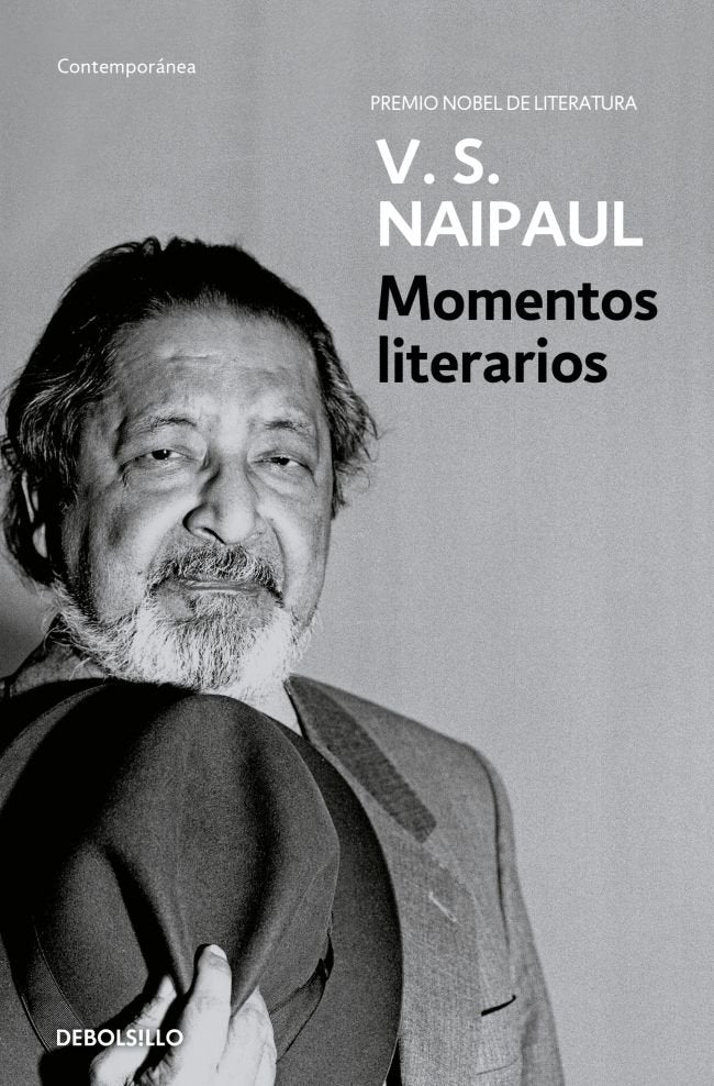 Momentos literarios, de Naipaul, V.S. | portada del libro
