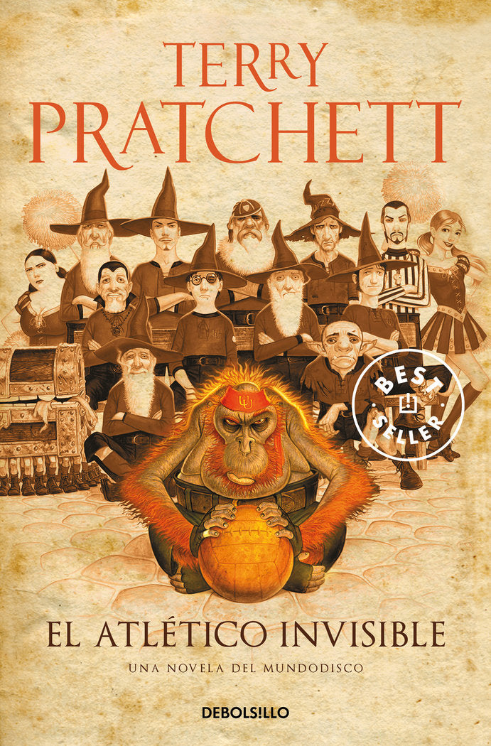 El Atlético Invisible (Mundodisco 37), de Pratchett, Terry | portada del libro