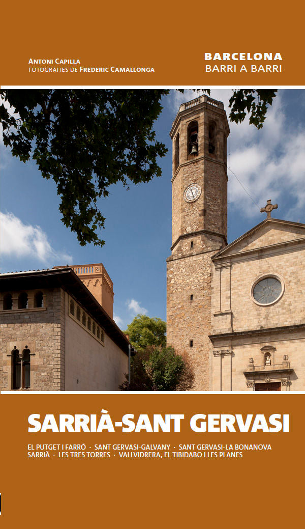 (CAT).5.SARRIA-SANT GERVASI.(BARRI A BARRI), de CAPILLA, ANTONI | portada del libro