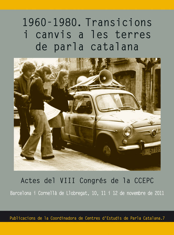 1960-1980. Transicions i canvis a les terres de parla catalana, de RAMON ARNABAT MATA JOSEP SANTESMASES I O | portada del lib