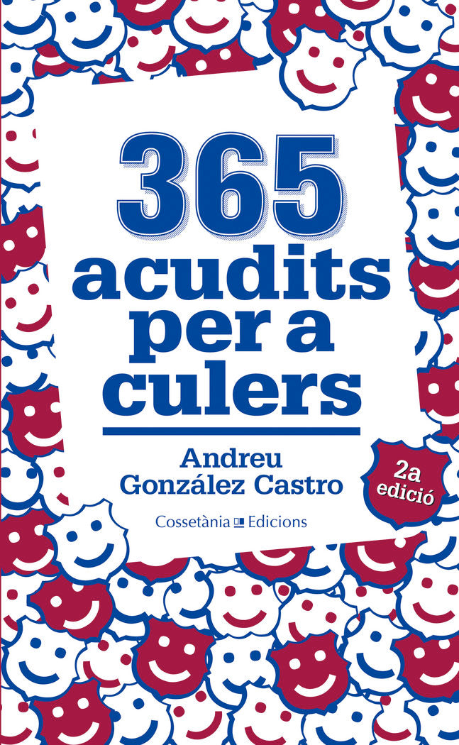 365 acudits per a culers, de González Castro, Andreu | portada del libro