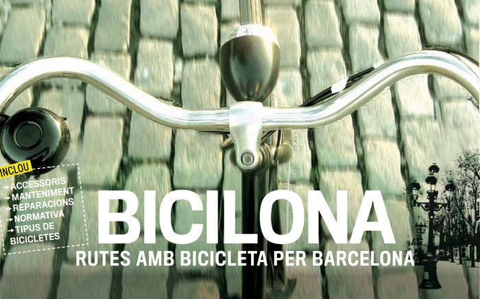(CAT).BICILONA.RUTES AMB BICICLETA PER BARCELONA | portada del libro